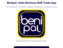 Tablet Screenshot of benipal.com